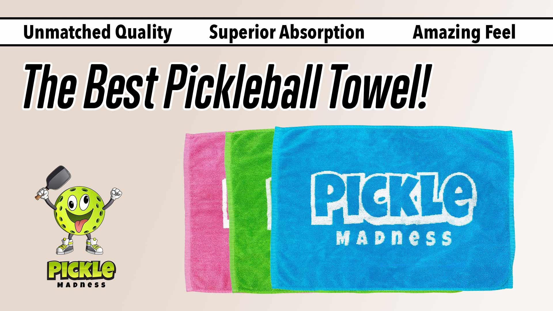 Pickleball Towels: Ditch the Drips, Up Your Game