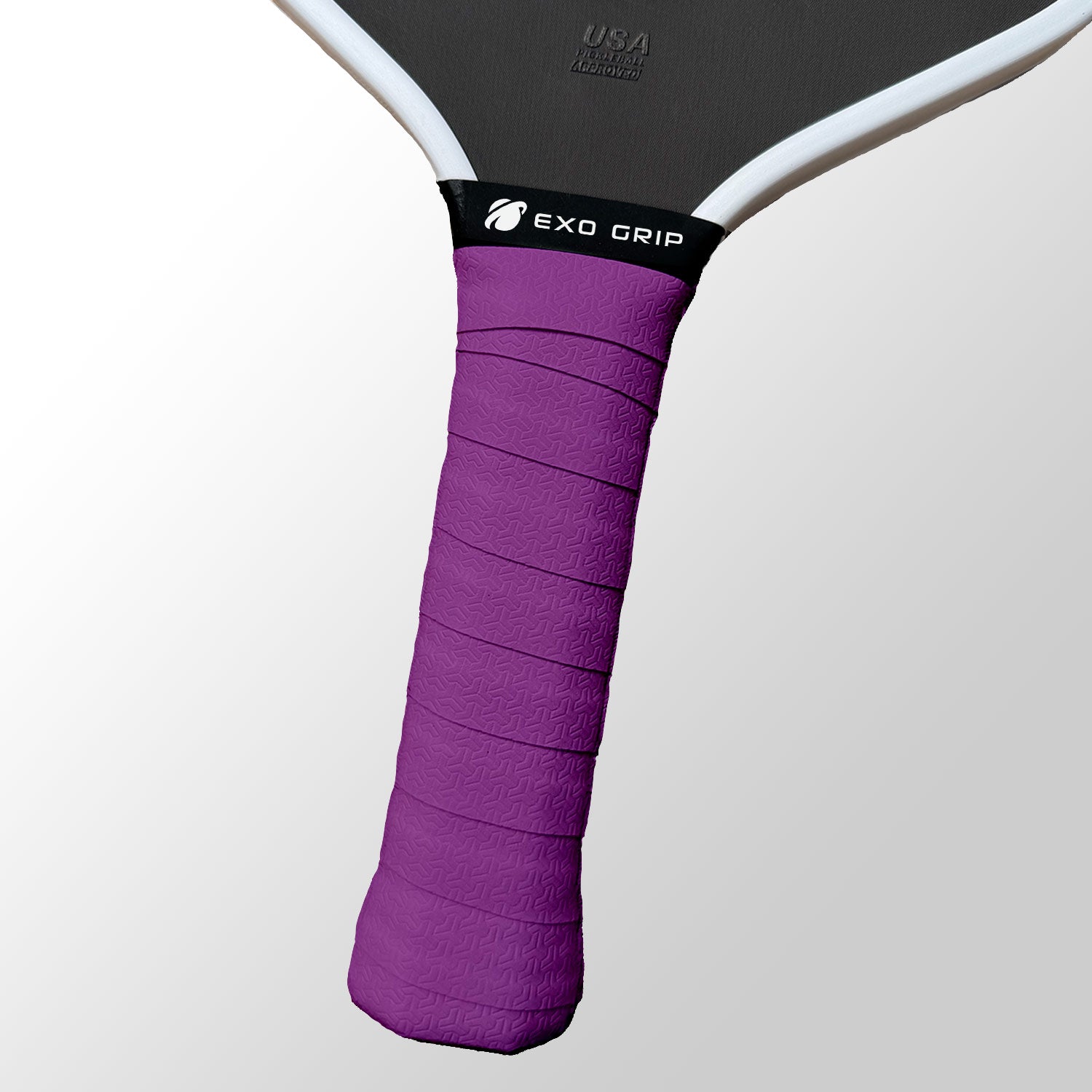 Purple overgrip pickleball