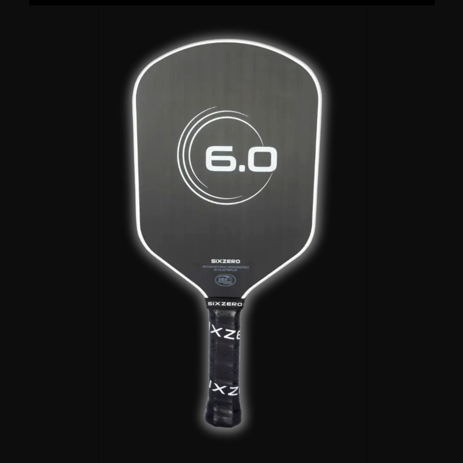 6.0 Infinity Edgeless Double Black Diamond Control Pickleball Paddle